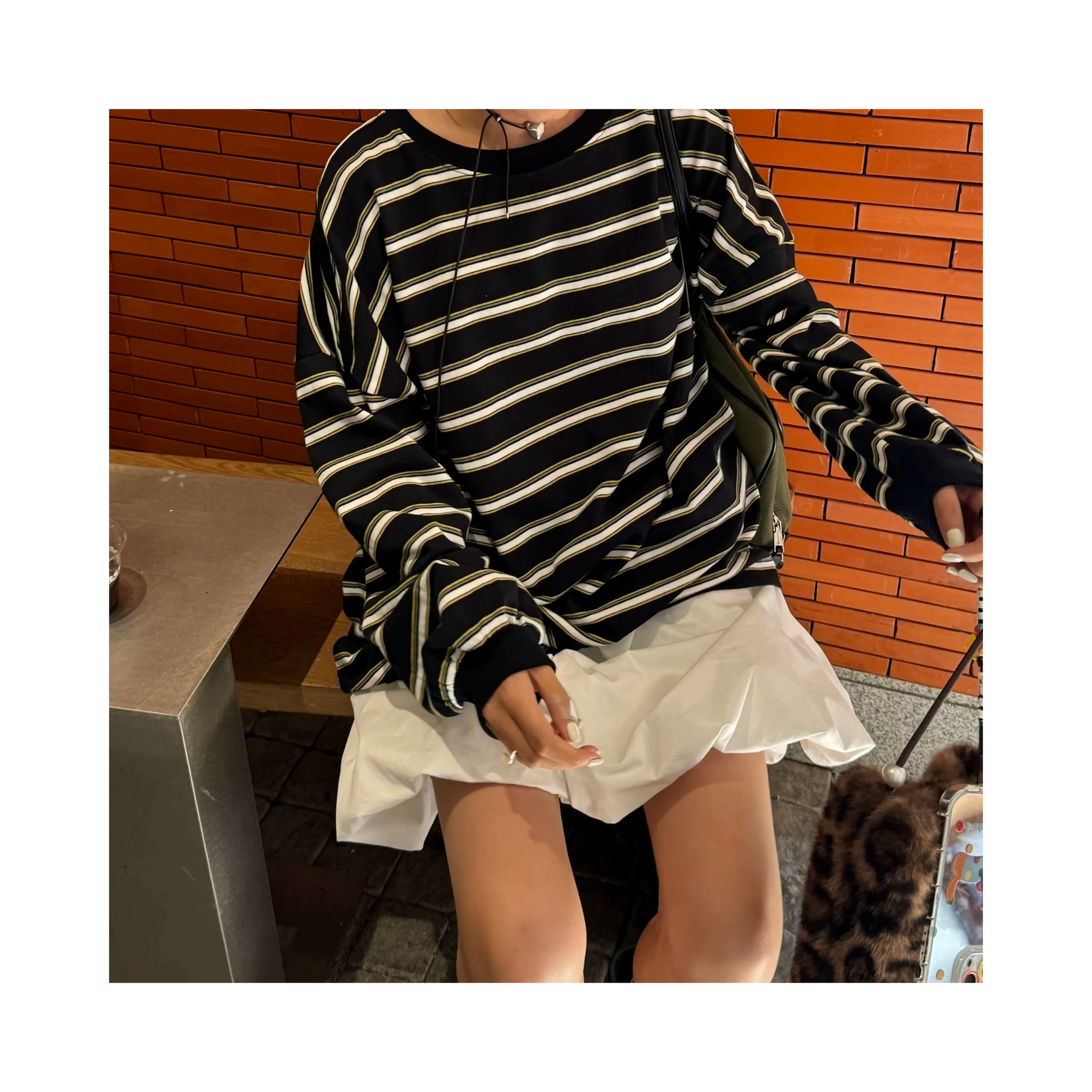 balloon miniskirt
