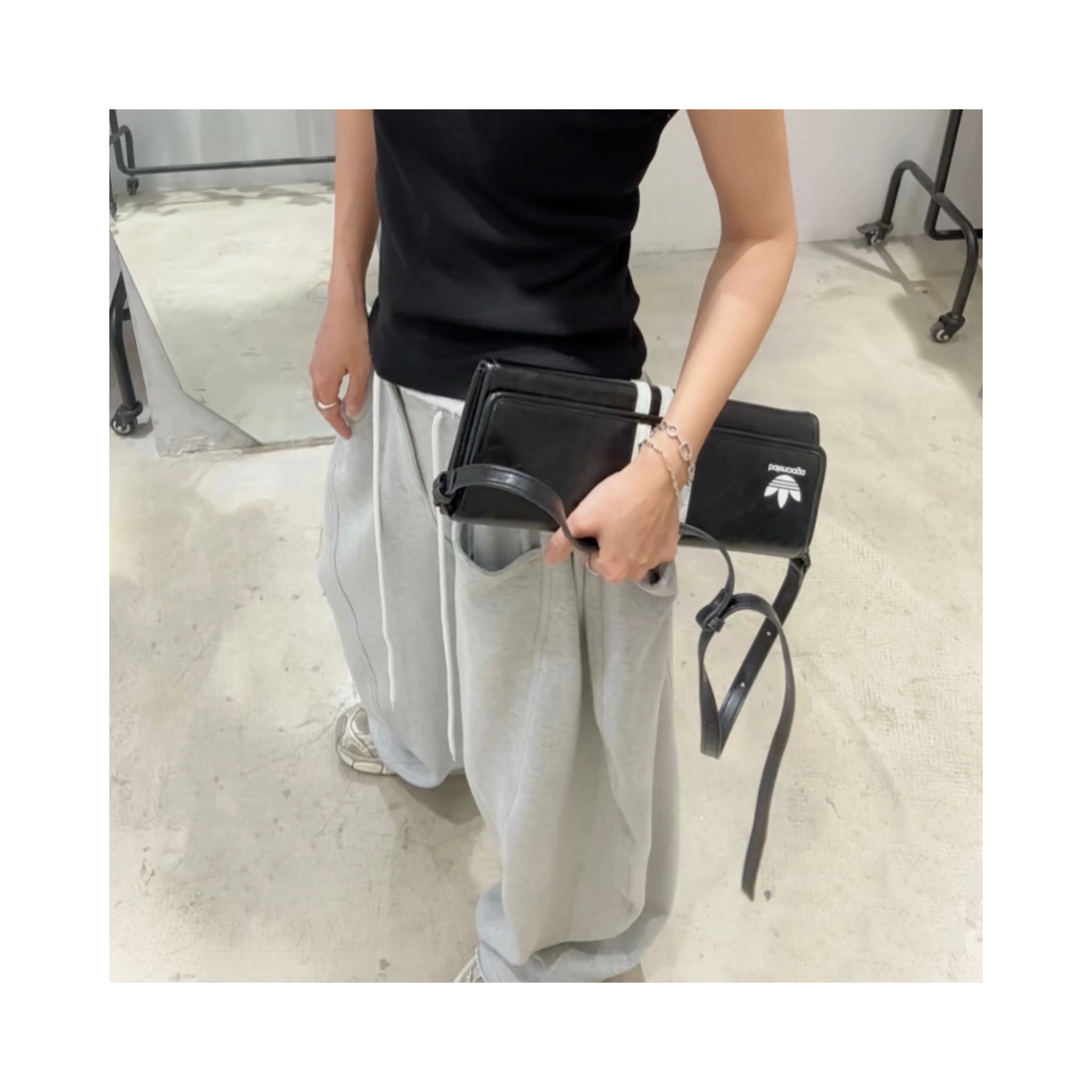 rawhem sweat pants