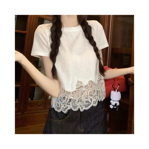 short laceTshirt