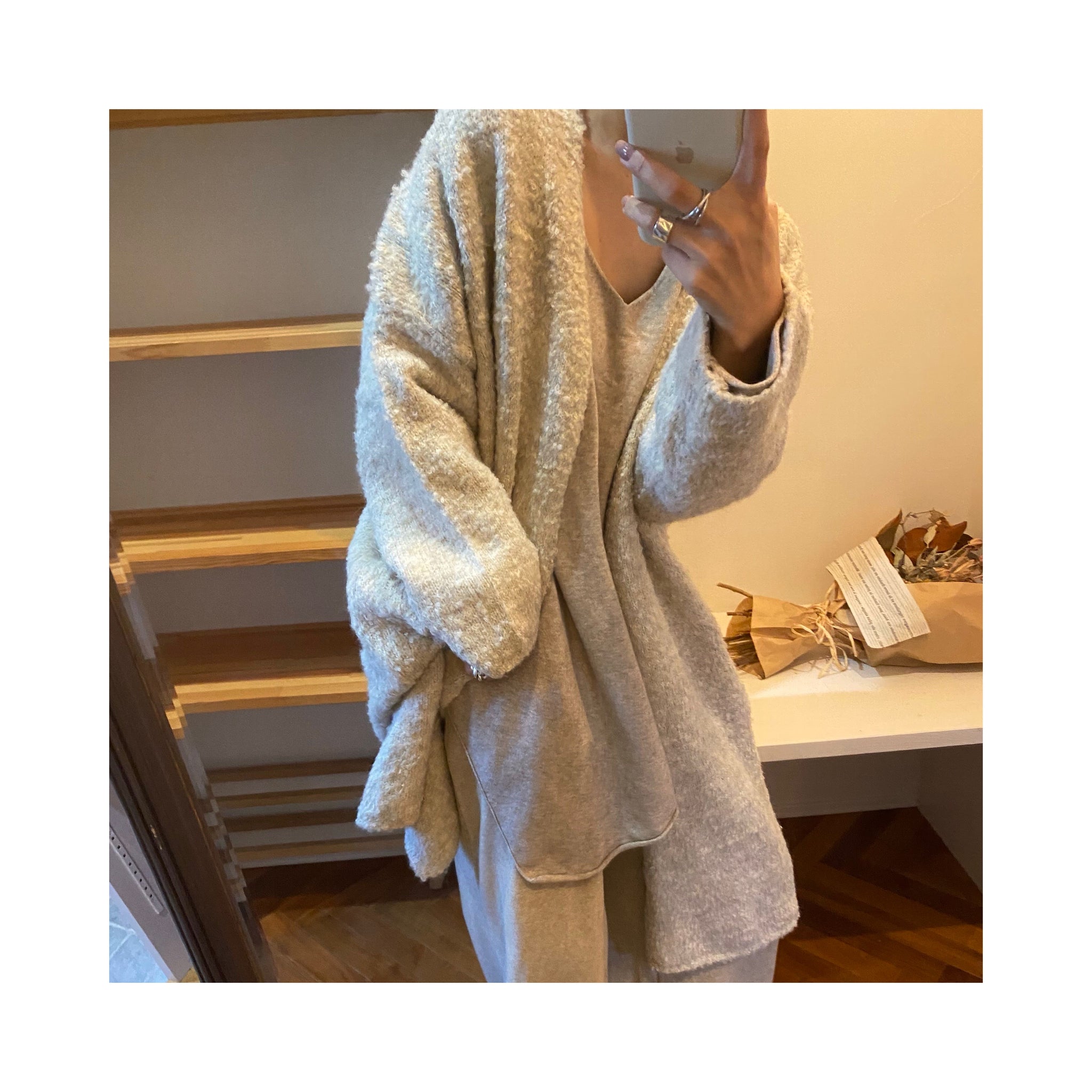 simple Vneckknit