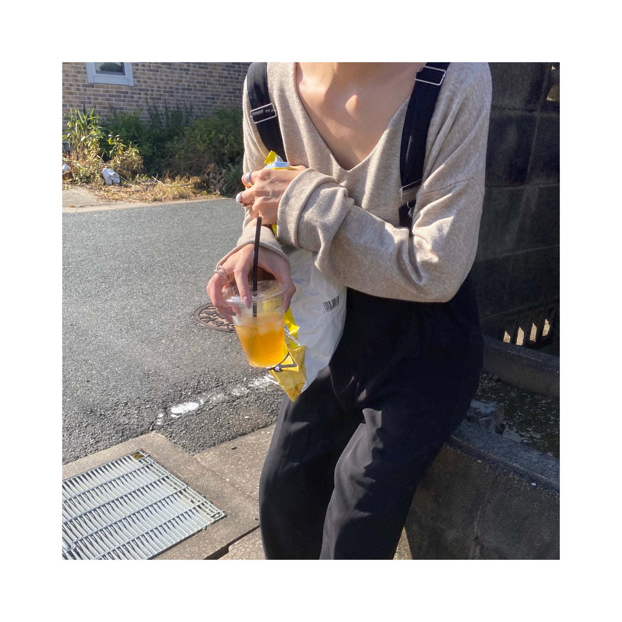 simple Vneckknit