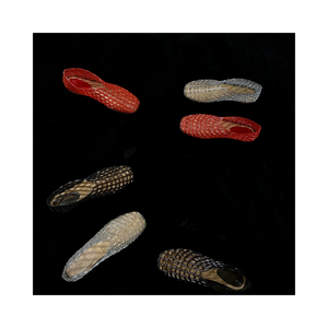 Woven jelly sandals