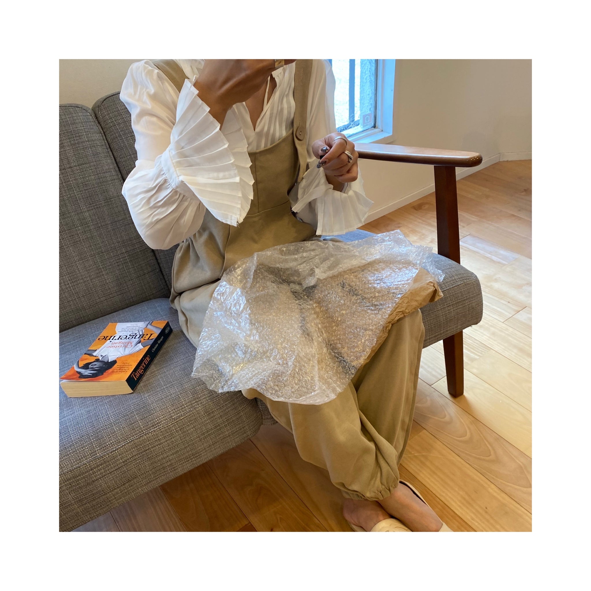 soft frillblouse