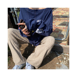 cable knitpants