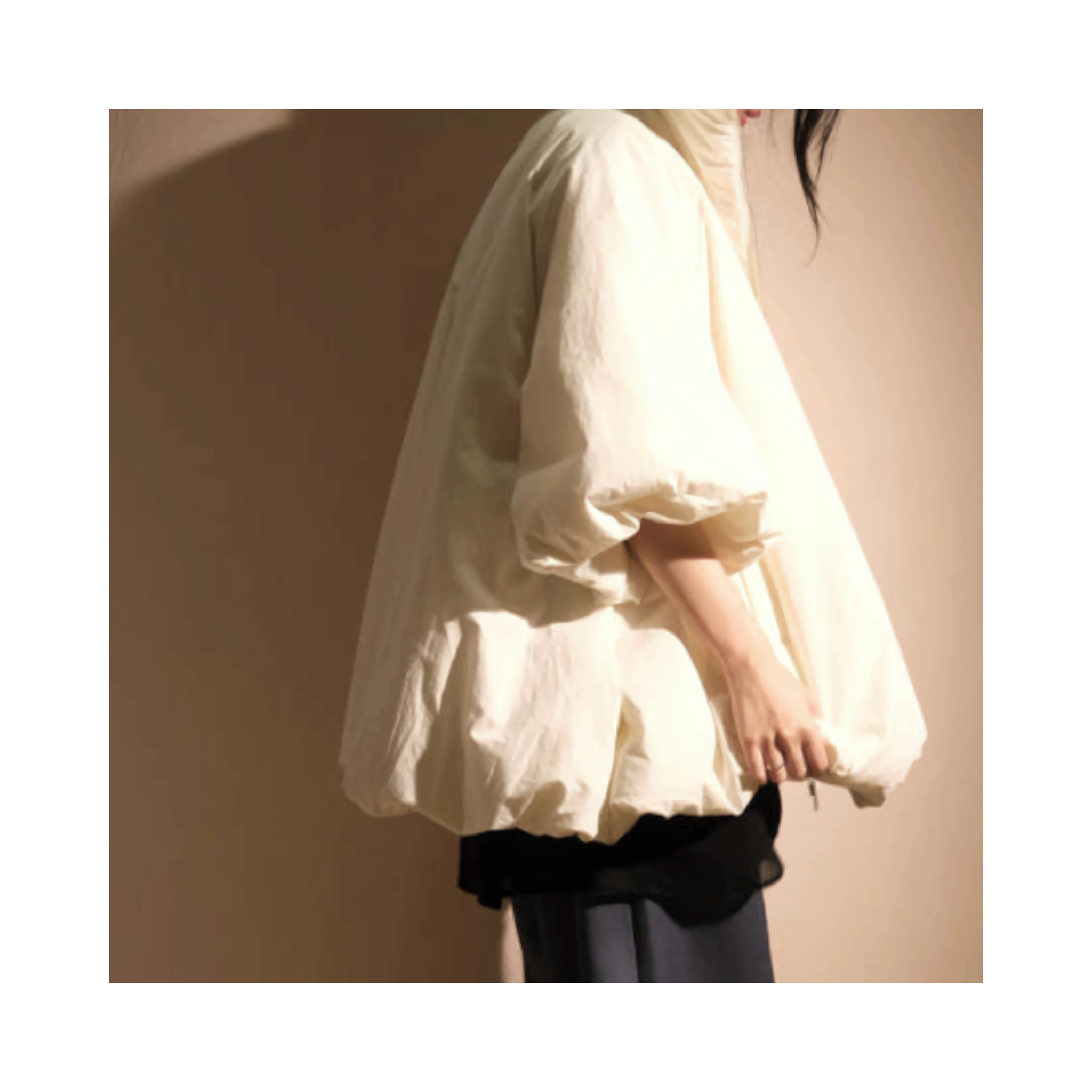 flare ball downjacket