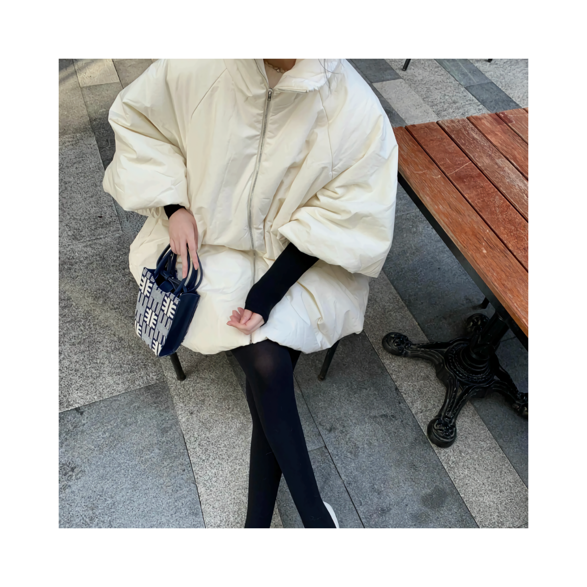 flare ball downjacket