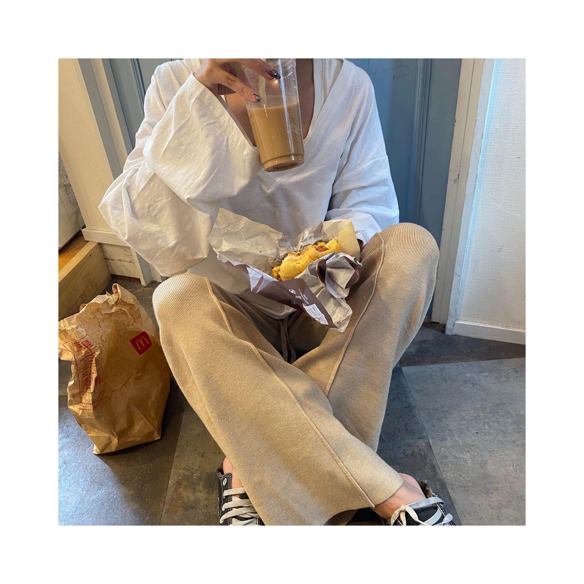 simple knitpants