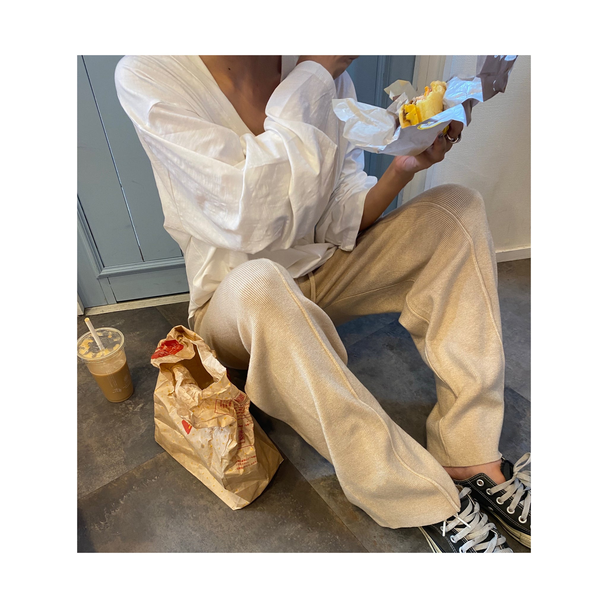 simple knitpants