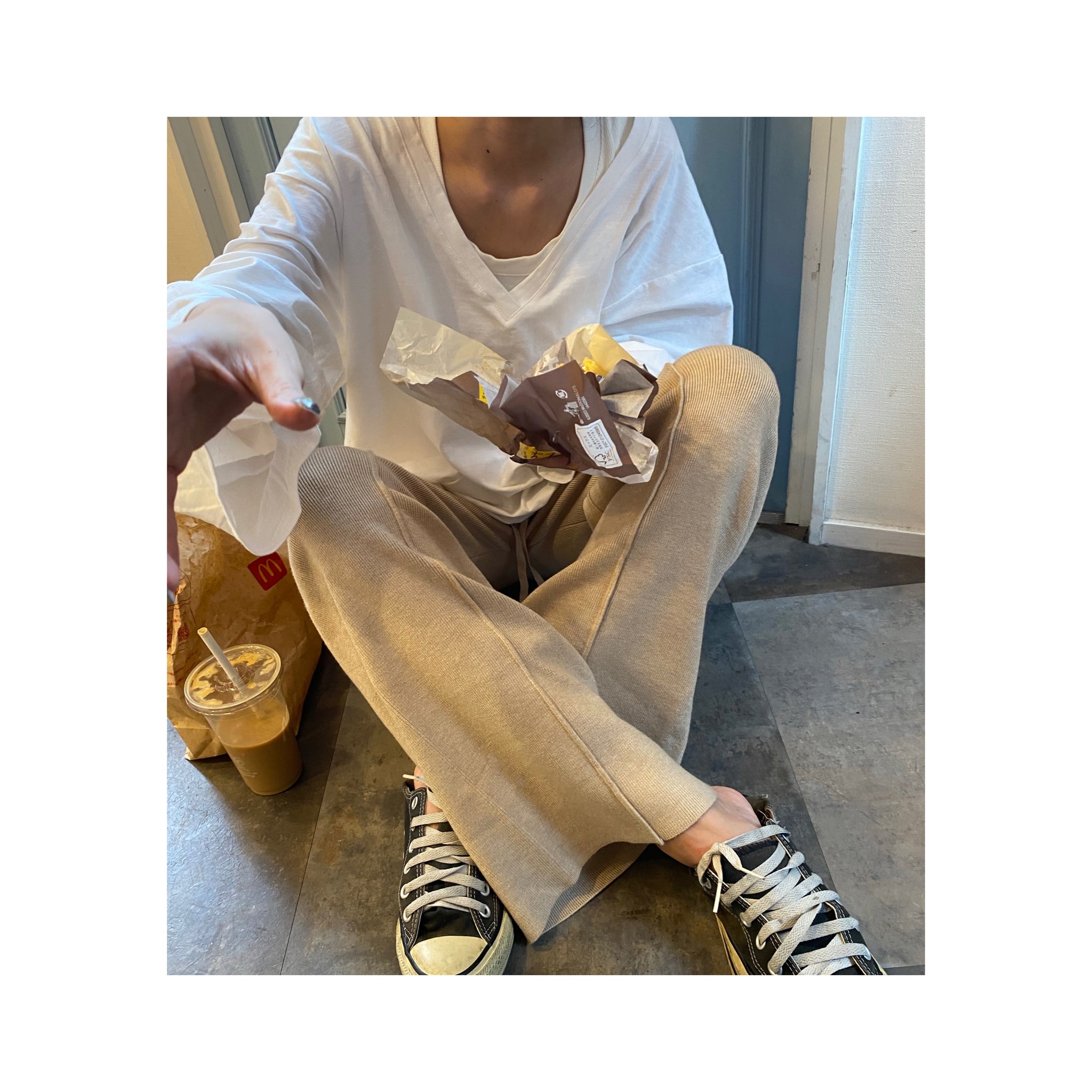simple knitpants