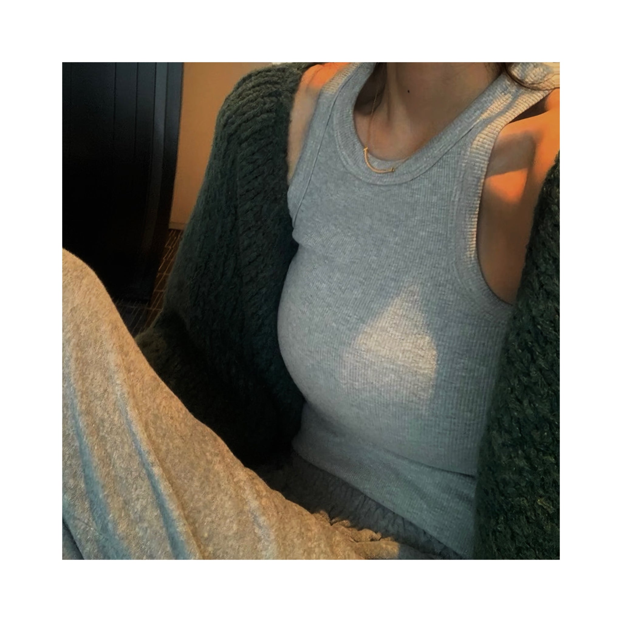 .rib simple sleeve