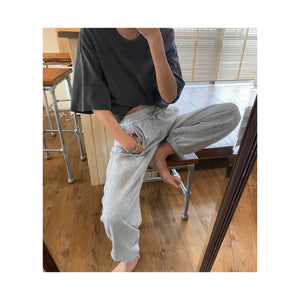 .simple sweat pants