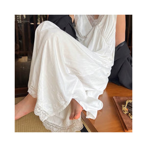 .lace long ONE PIECE