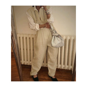 .linen rompers