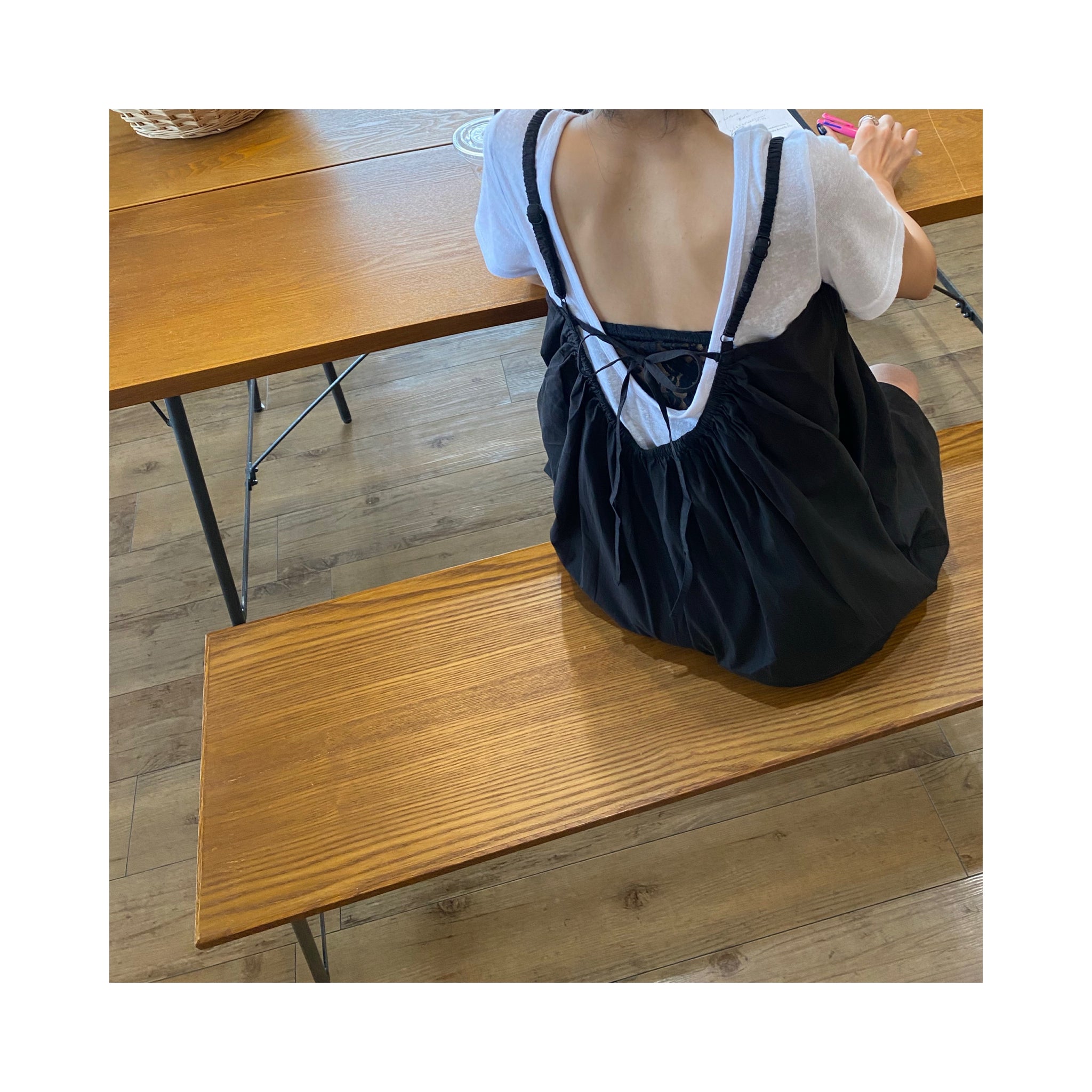 .back ribbon rompers