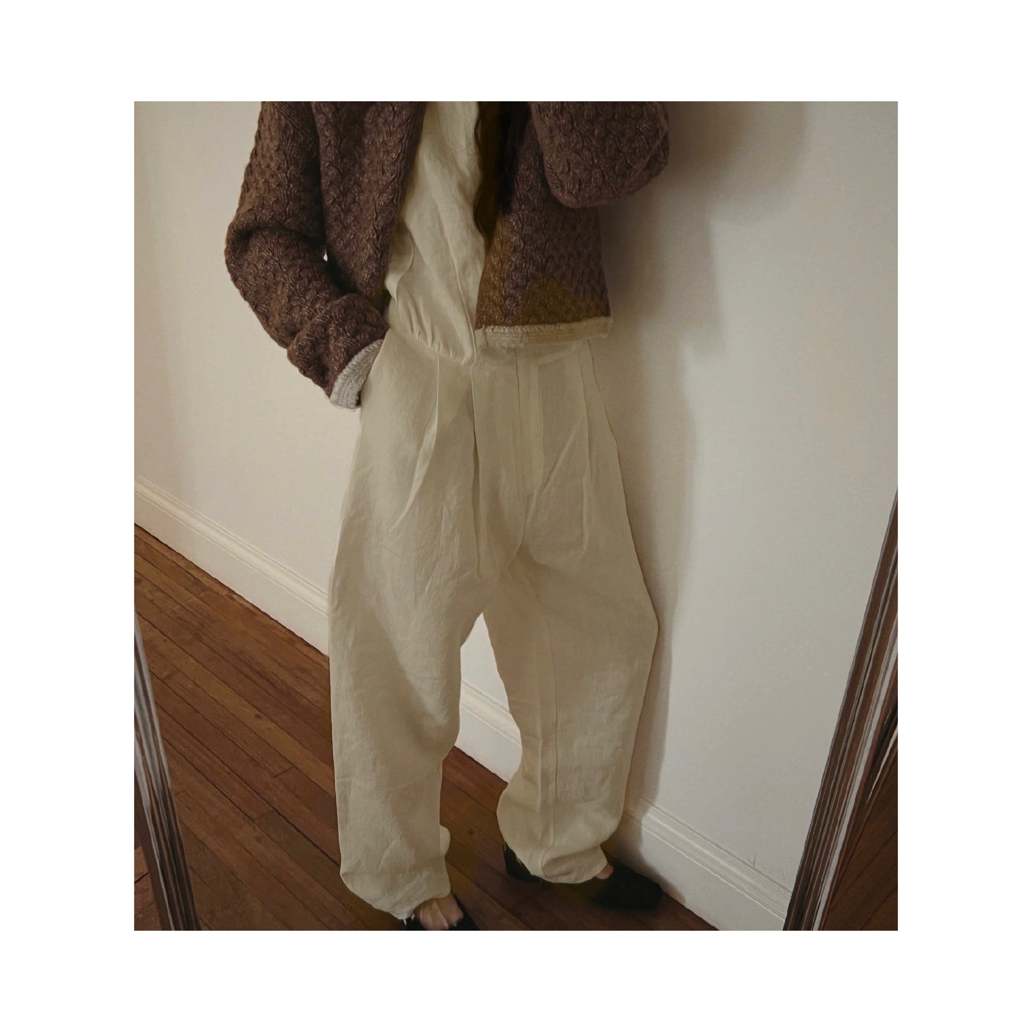 .linen rompers