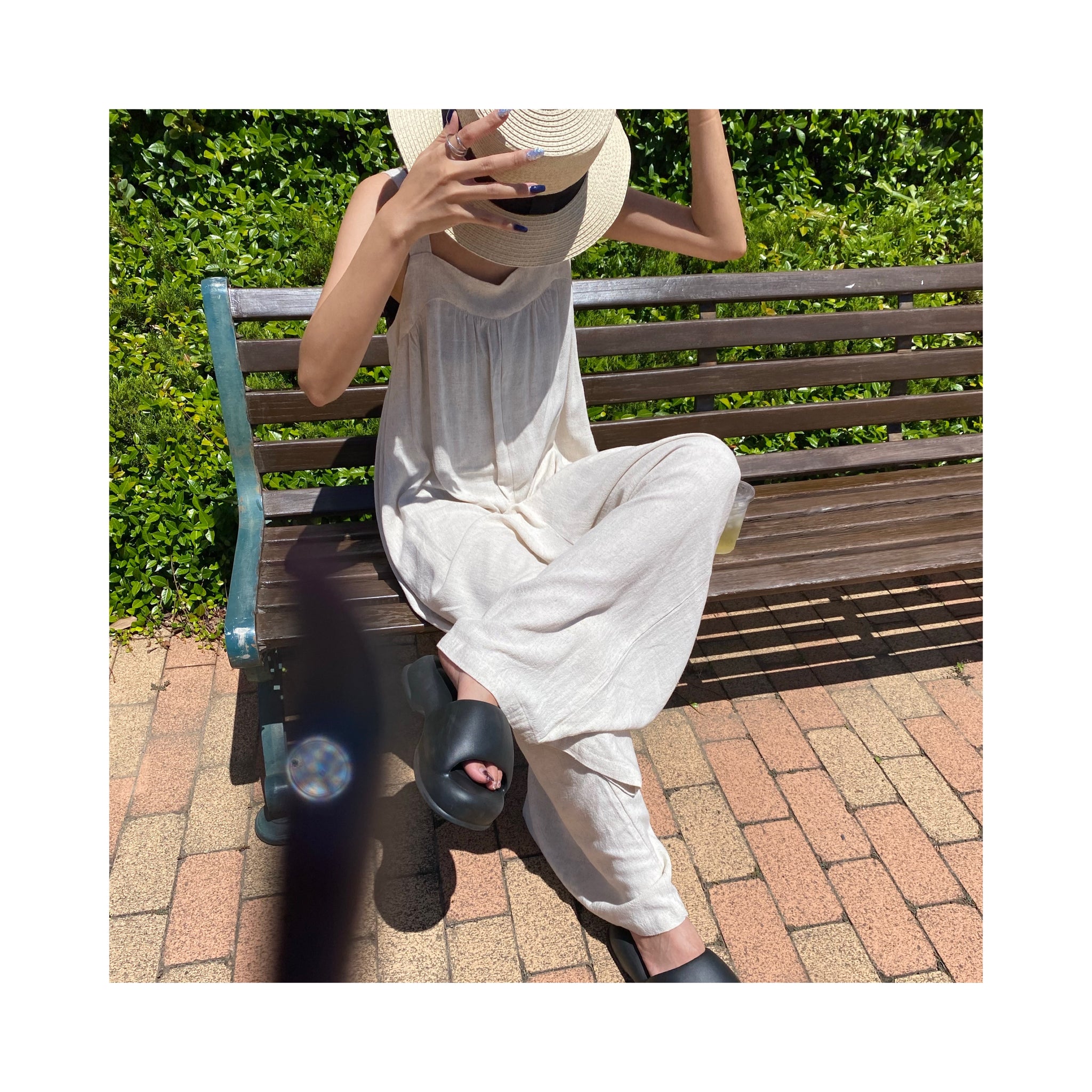 .loose chill rompers