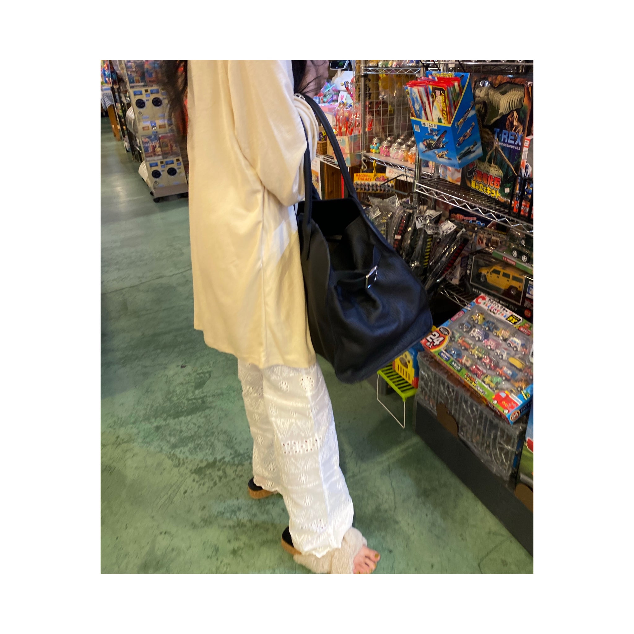 .layer lace pants