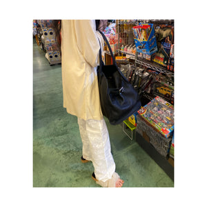 .layer lace pants