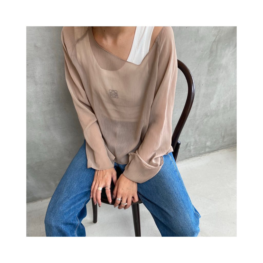 .seethrough layer tops