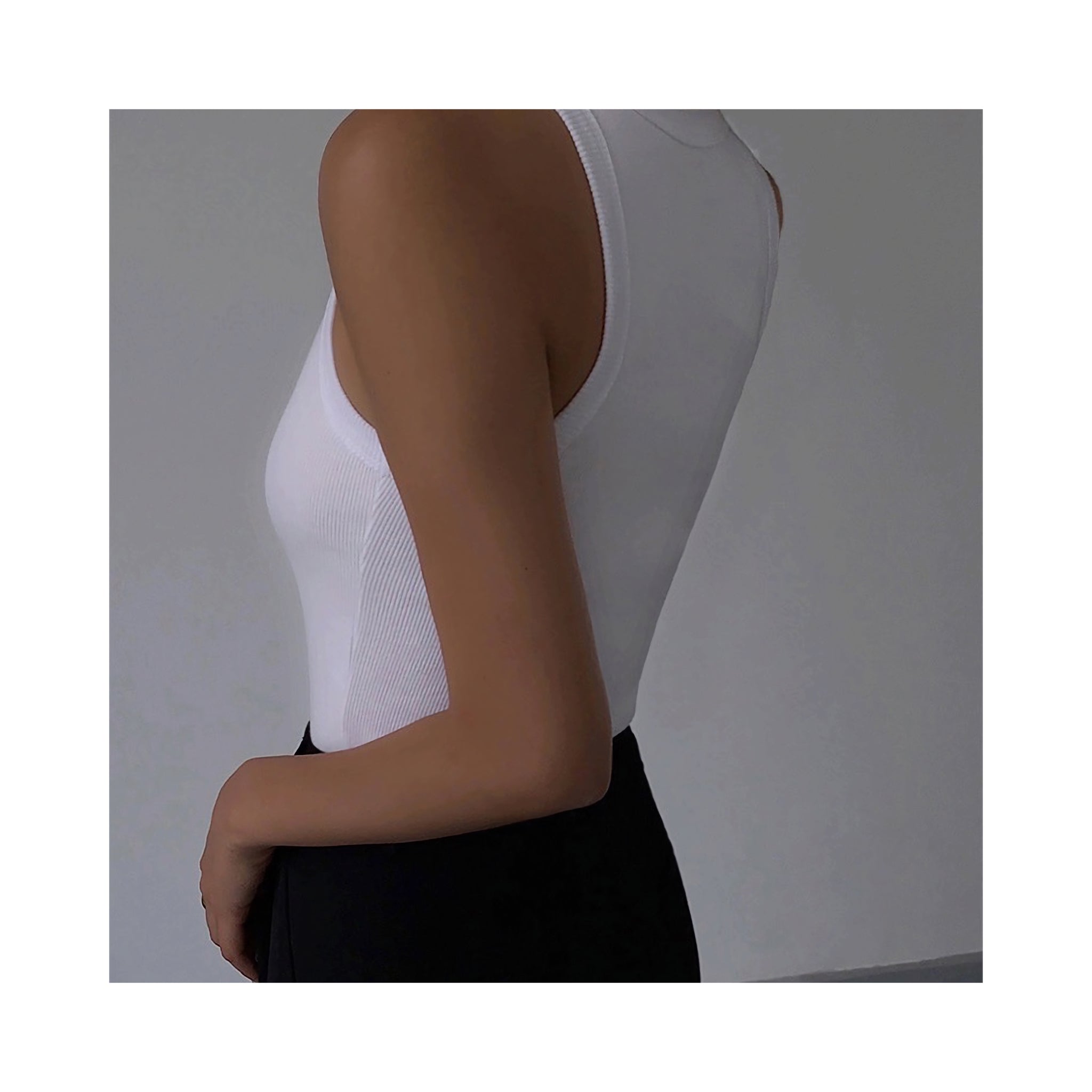 .rib simple sleeve