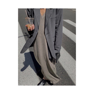Vneck loose ONE PIECE