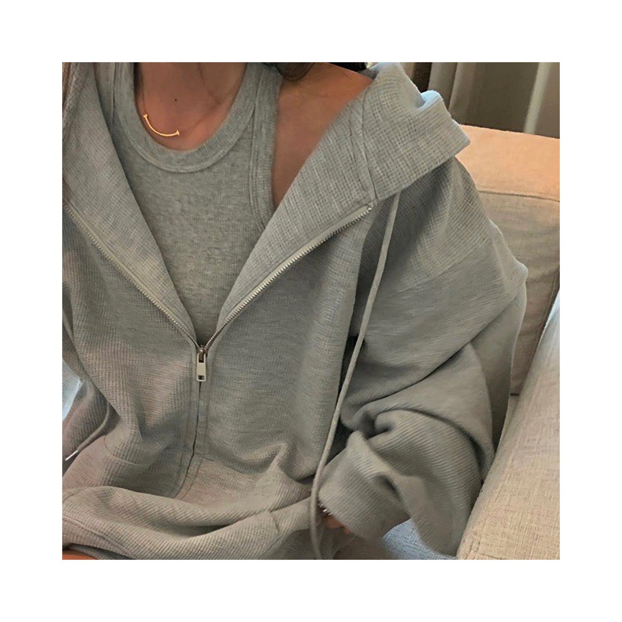 .rib simple sleeve