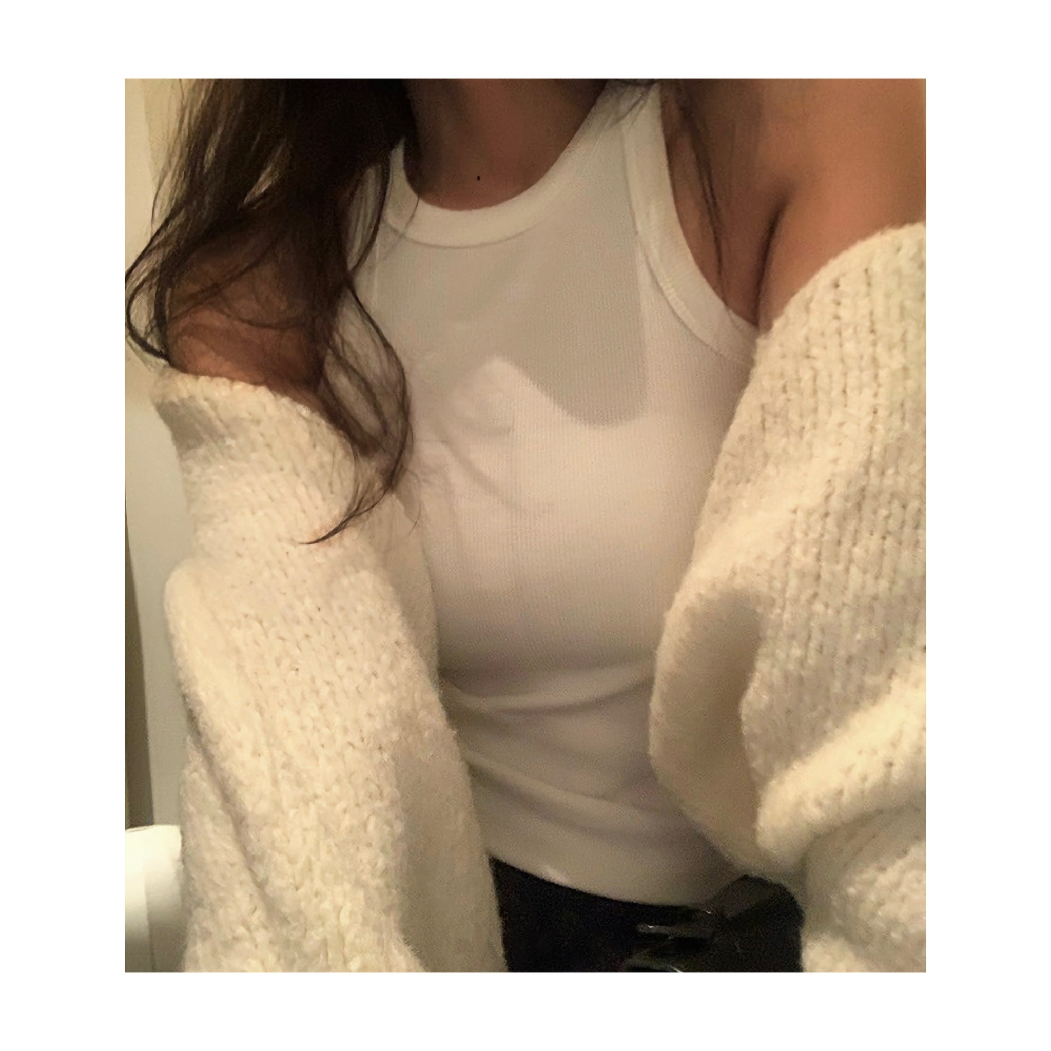 .rib simple sleeve