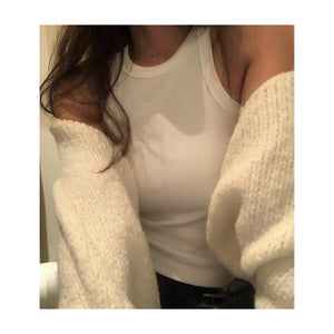 .rib simple sleeve