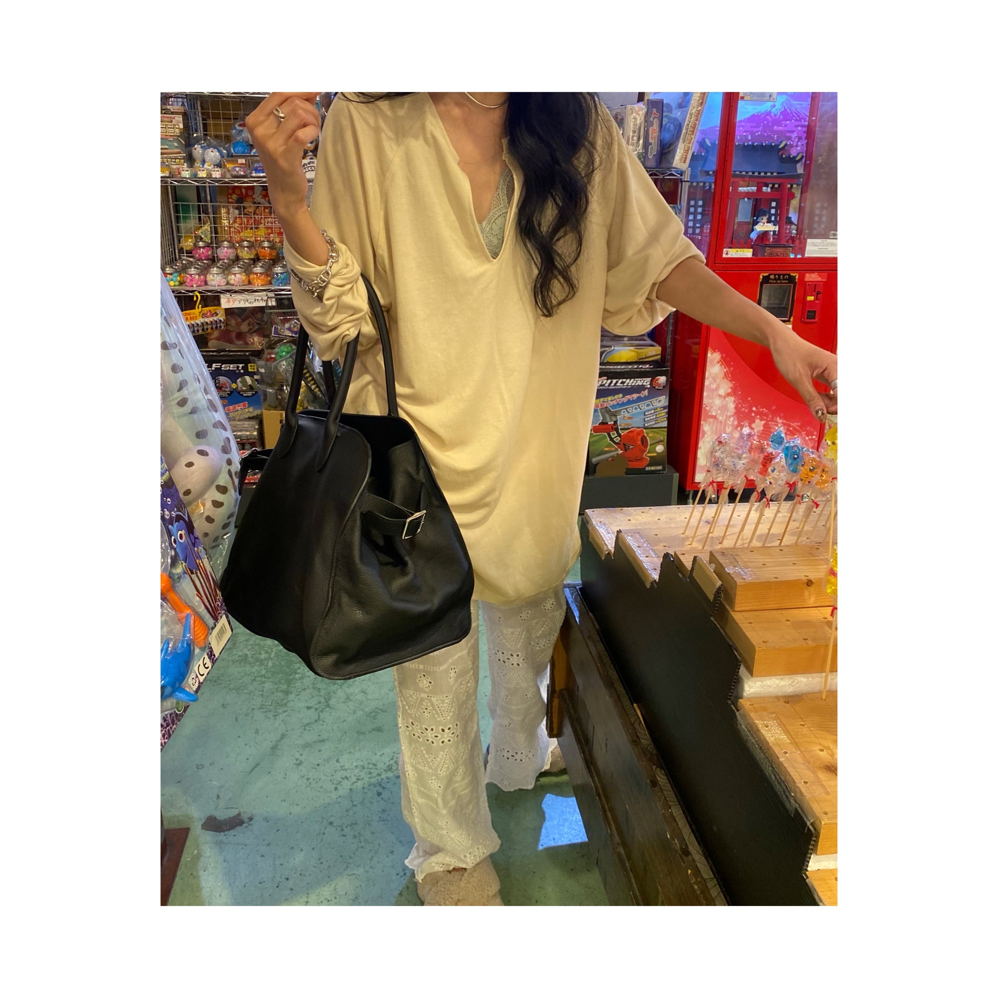 .layer lace pants