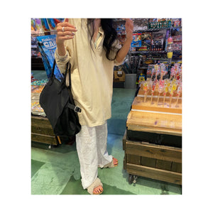 .layer lace pants