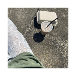.layer lace pants