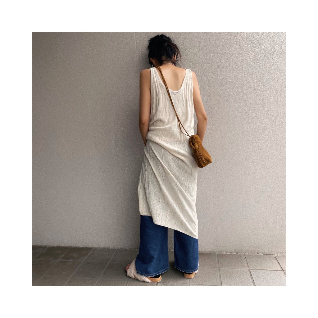 long knit ONE PIECE