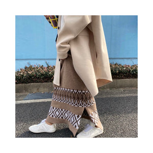 Nordic wool skirt