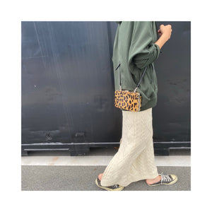 cable knit skirt