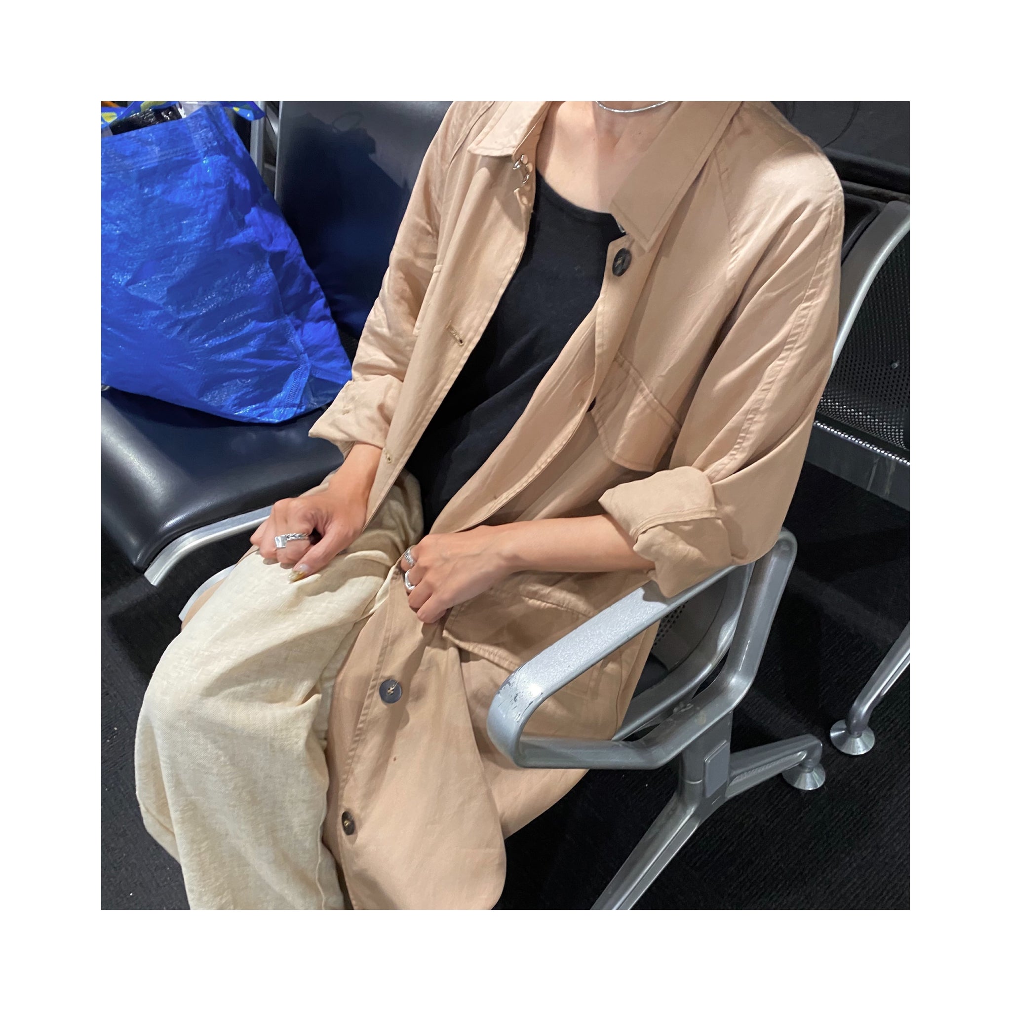 .long trench ONE PIECE