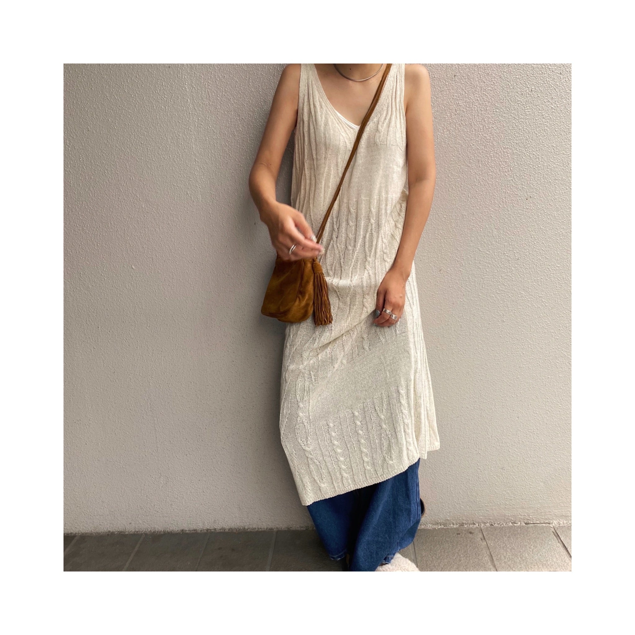 long knit ONE PIECE