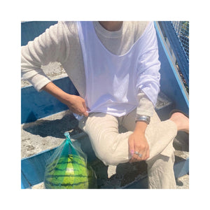 linen rib tops