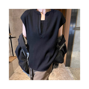 .deepVneck tops