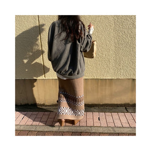 Nordic wool skirt