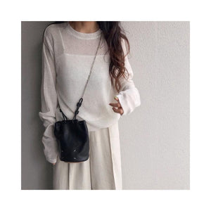 linen rib tops