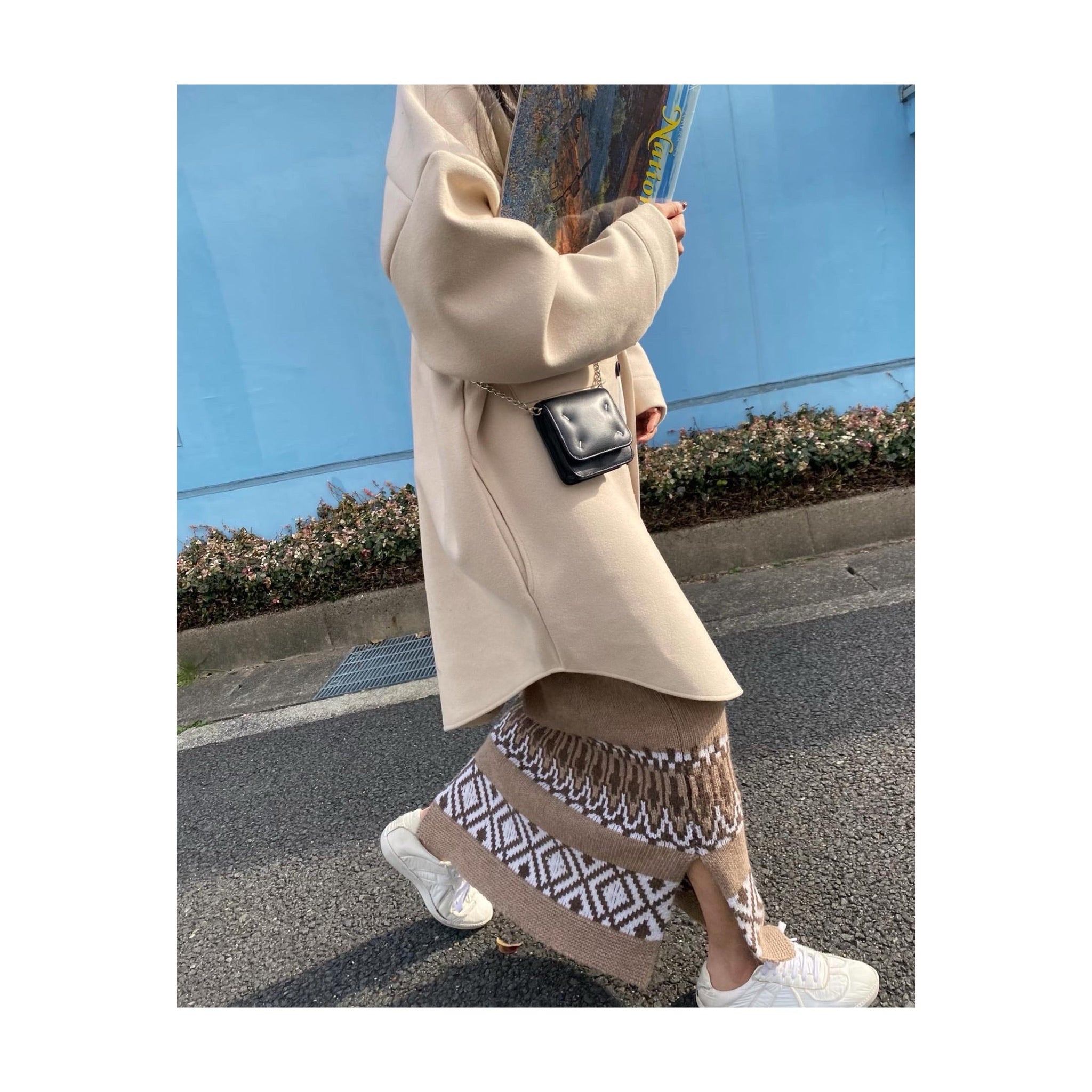 Nordic wool skirt