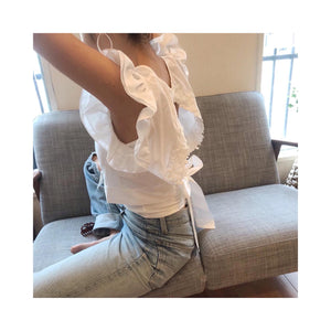 back embro blouse