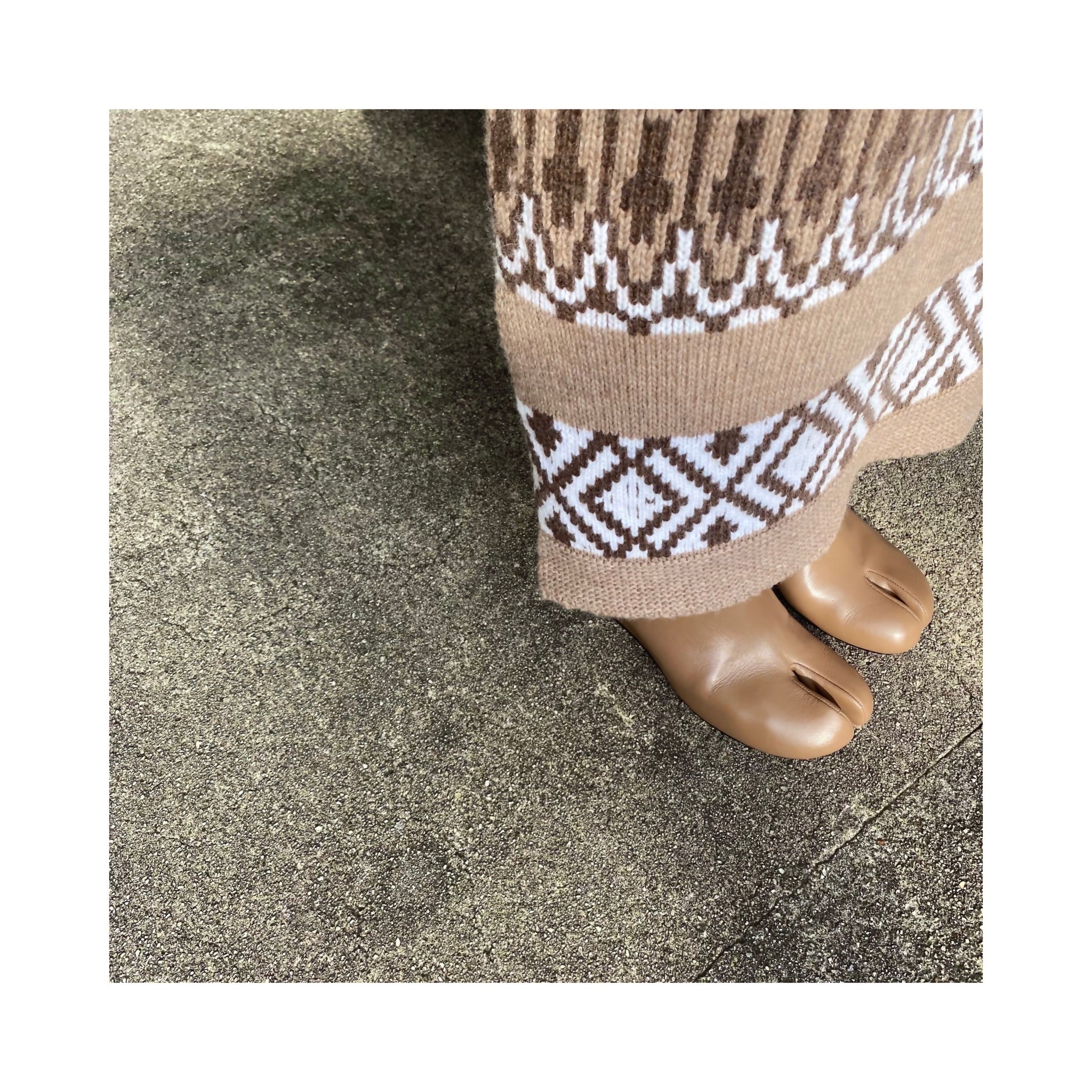 Nordic wool skirt