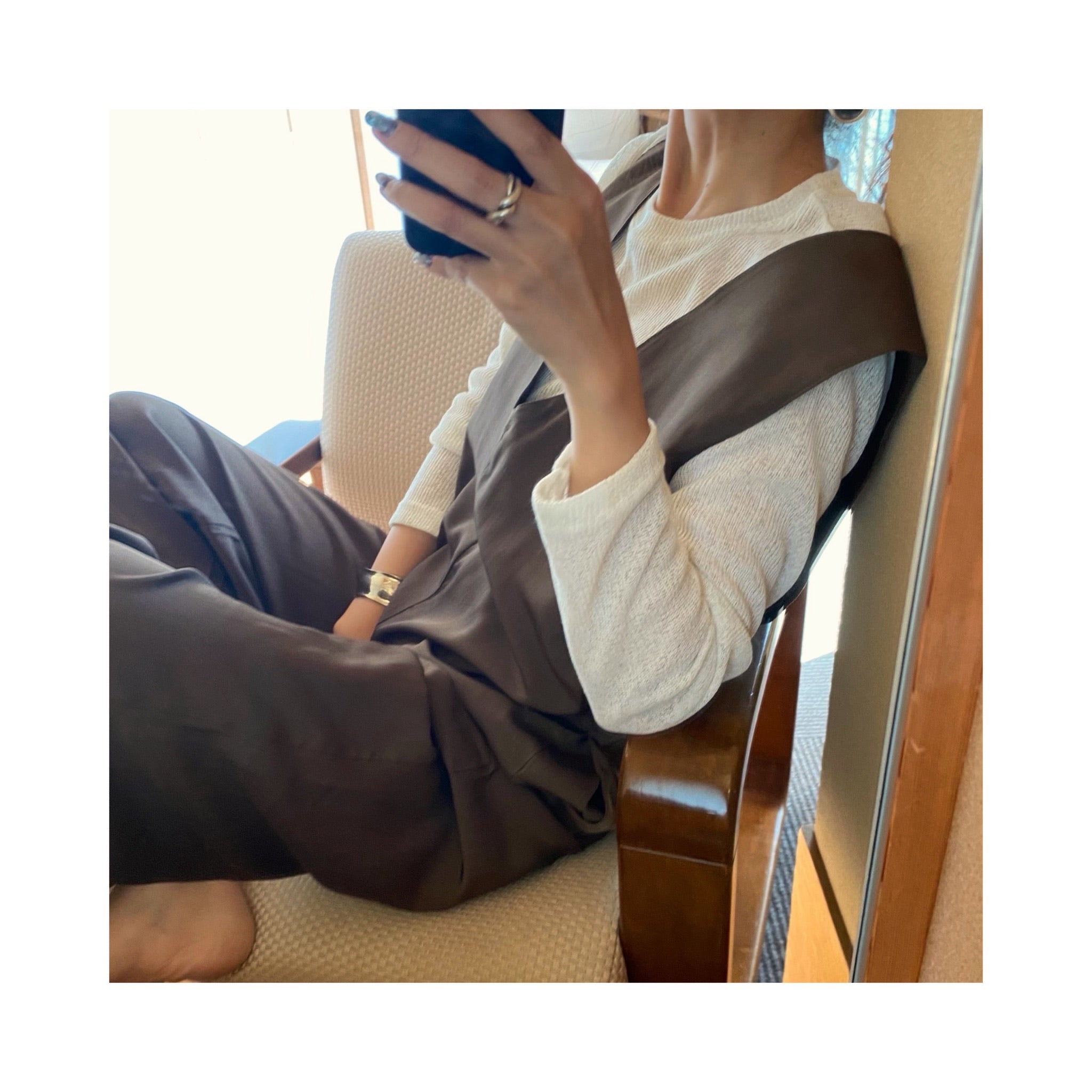 linen rib tops