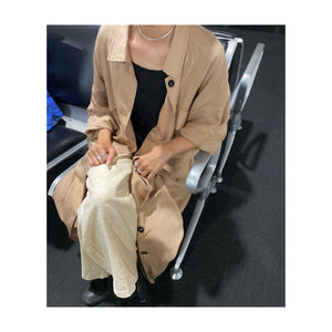 .long trench ONE PIECE