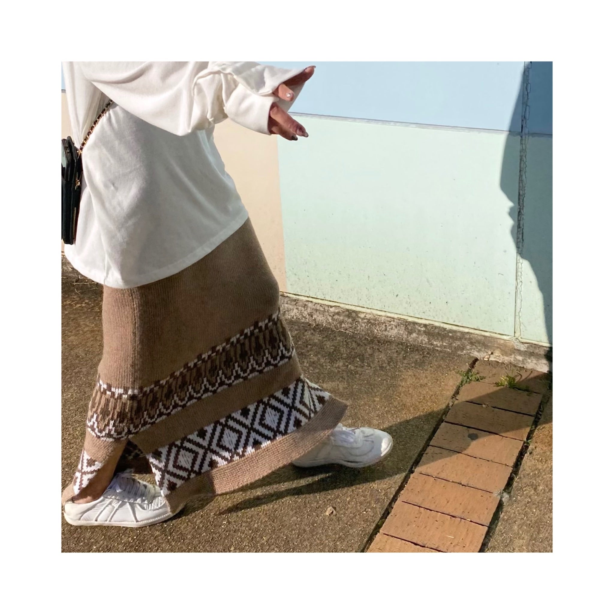 Nordic wool skirt