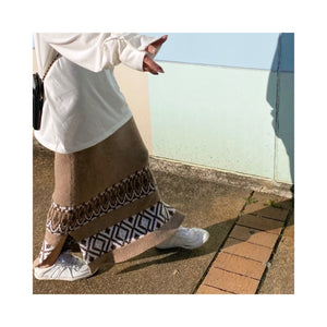 Nordic wool skirt