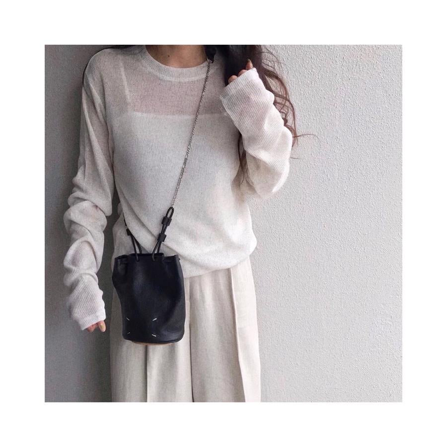 linen rib tops
