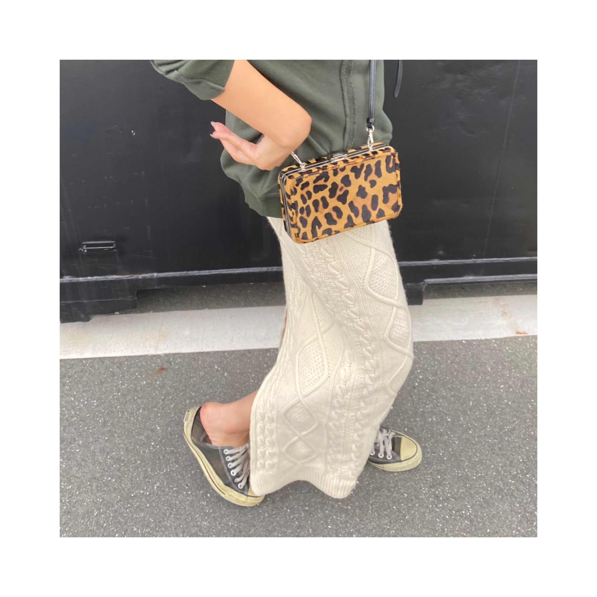cable knit skirt