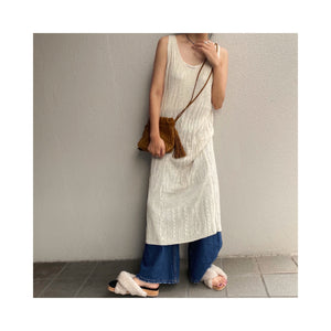 long knit ONE PIECE